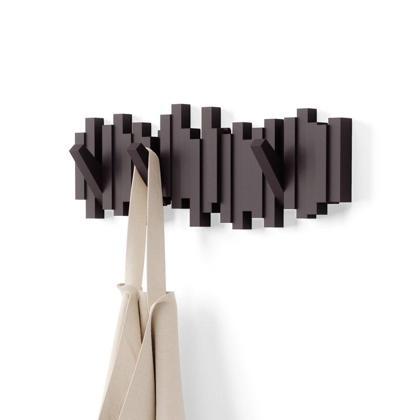 Umbra - Wall Hooks Sticks 5 Hook Coat Rack by Umbra