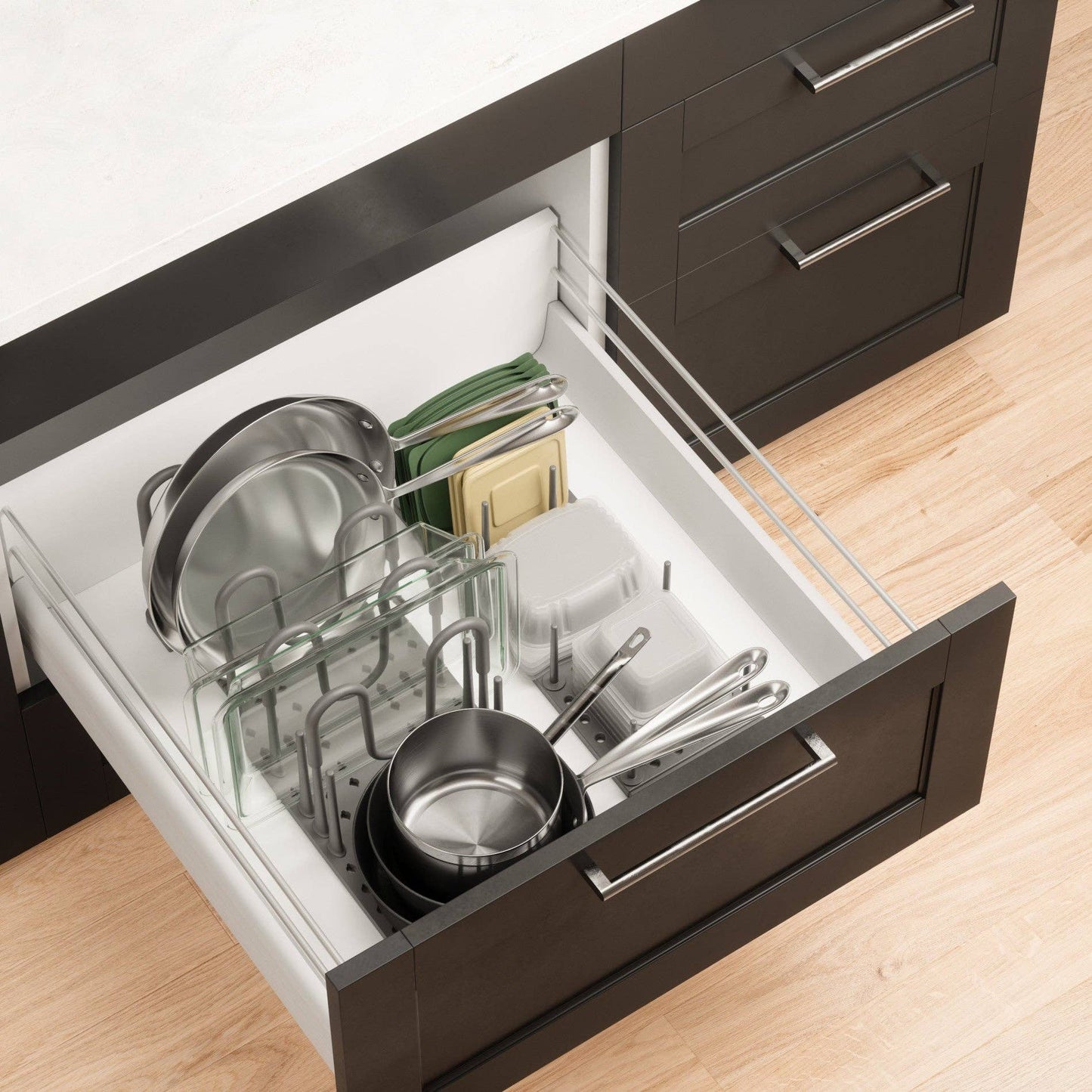 Umbra - Organizer Peggy Cookware Storage Rack for Kitchen
