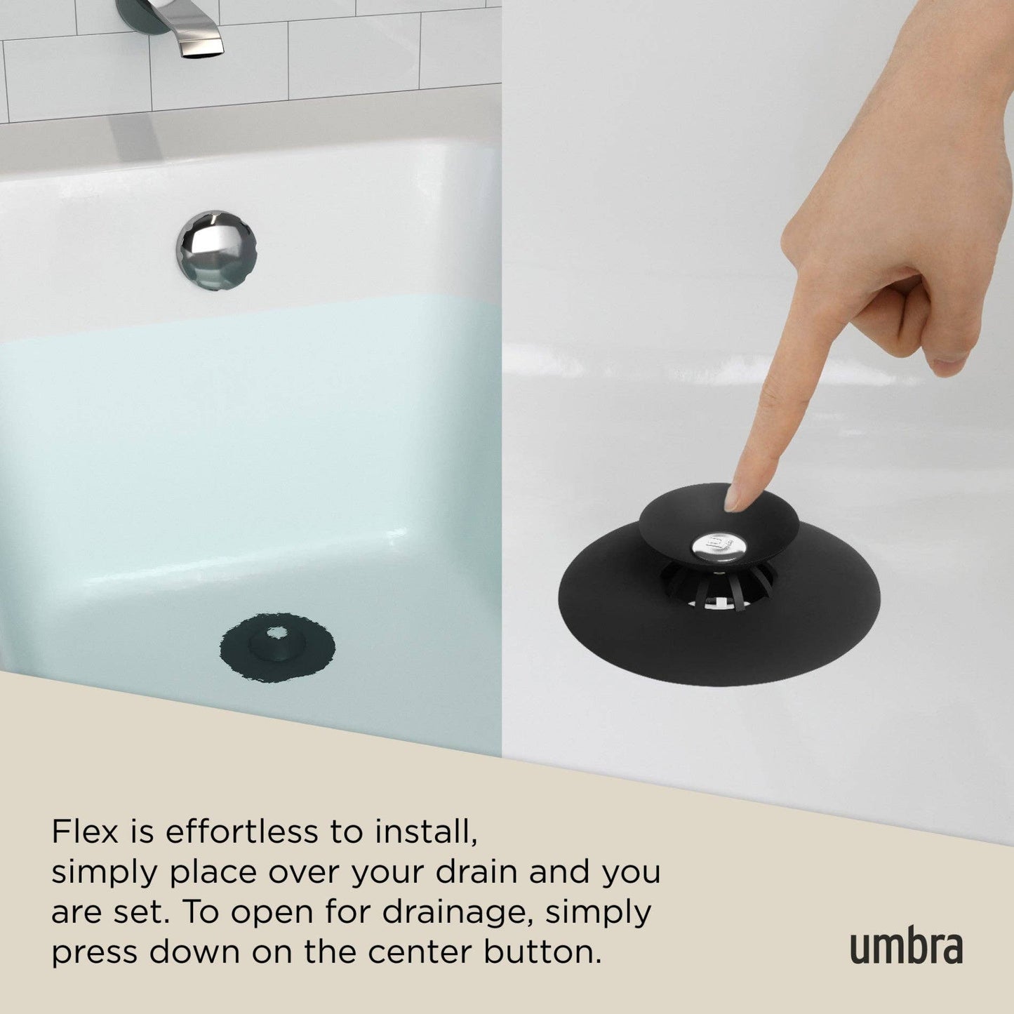Umbra - Umbra Flex Drain Plug & Hair Catcher