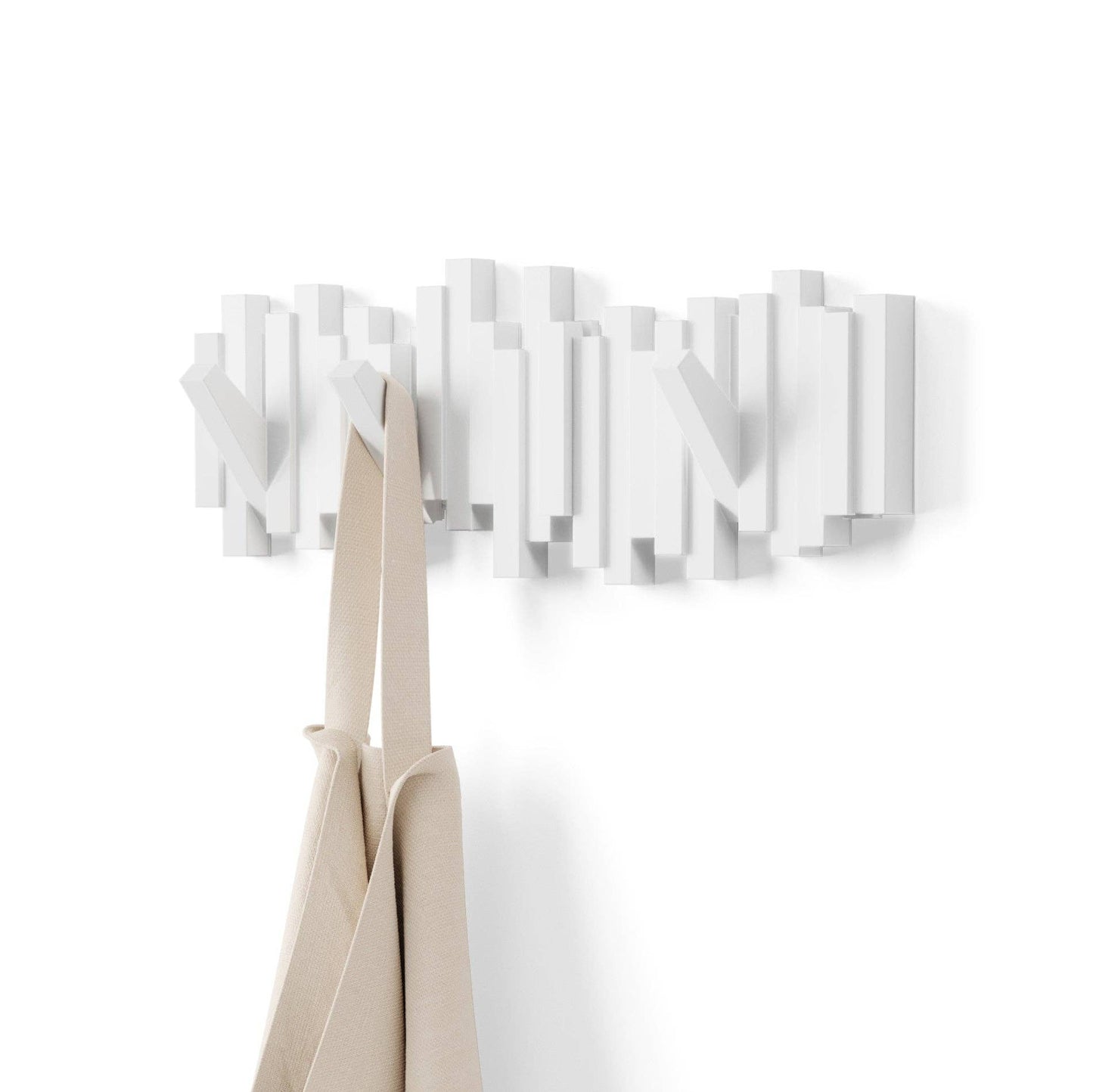 Umbra - Wall Hooks Sticks 5 Hook Coat Rack by Umbra