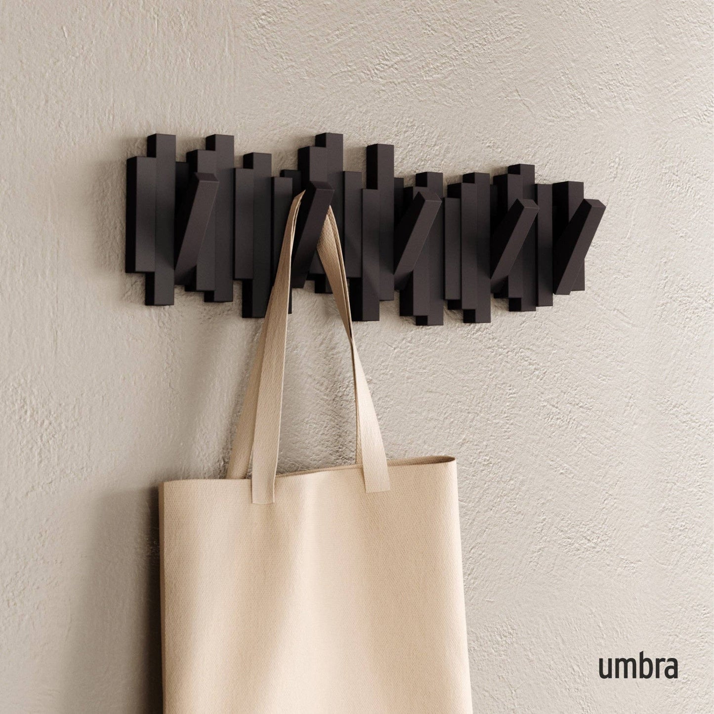 Umbra - Wall Hooks Sticks 5 Hook Coat Rack by Umbra