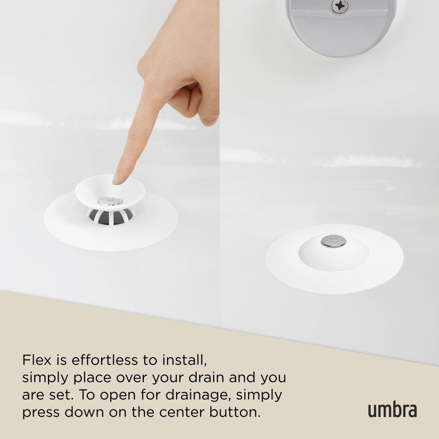 Umbra - Umbra Flex Drain Plug & Hair Catcher