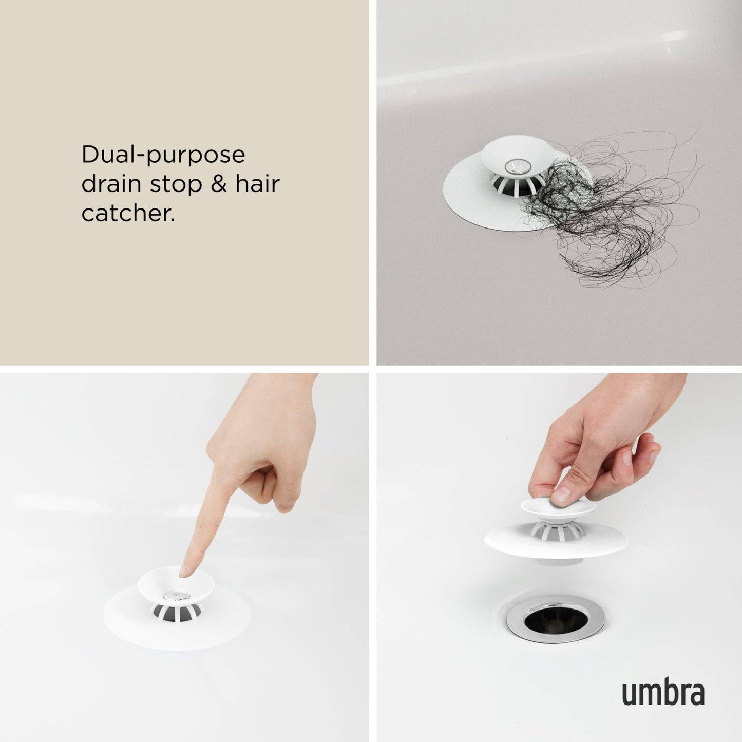 Umbra - Umbra Flex Drain Plug & Hair Catcher