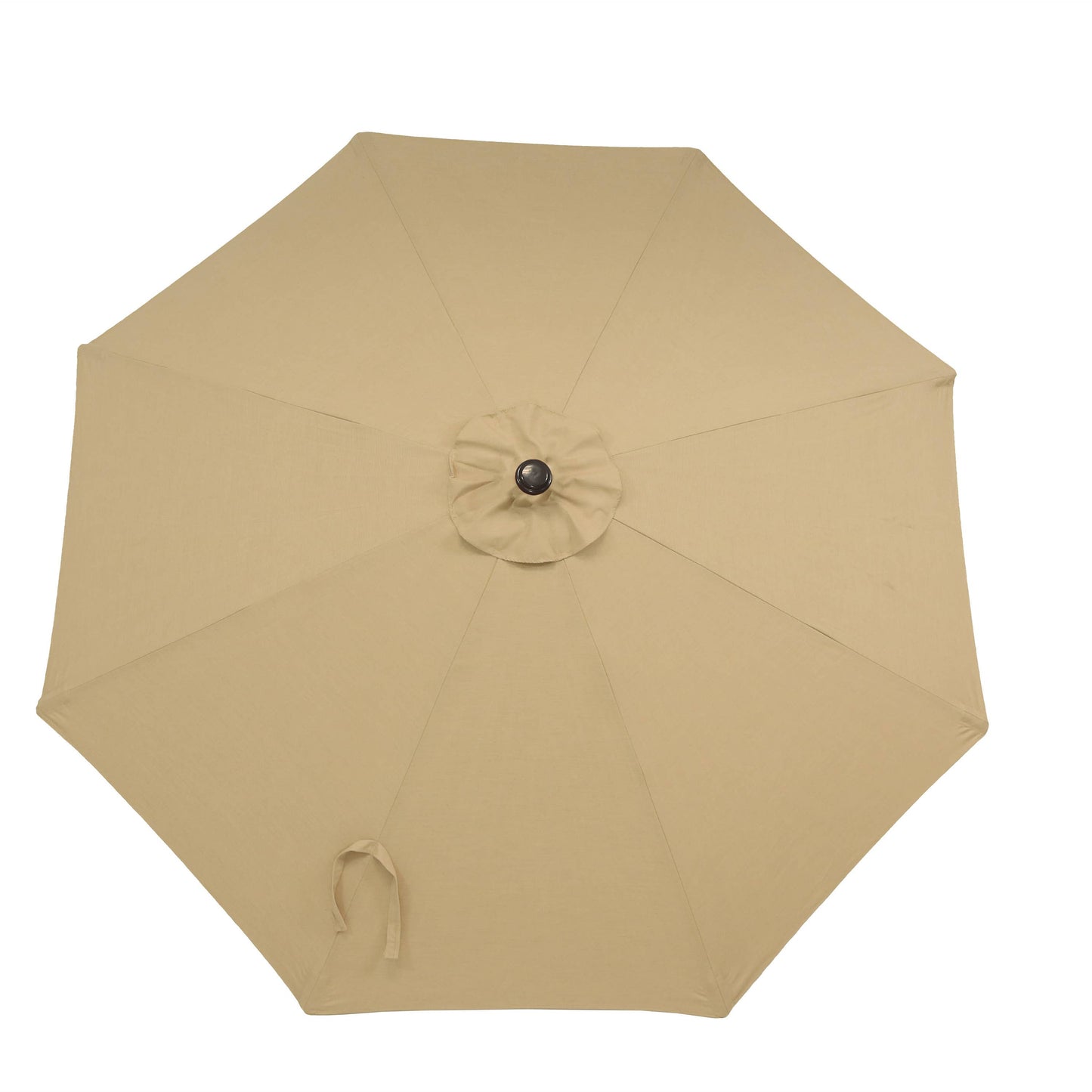 Sunnydaze Decor - Sunnydaze Aluminum Sunbrella Patio Umbrella - Beige - 9-Foot