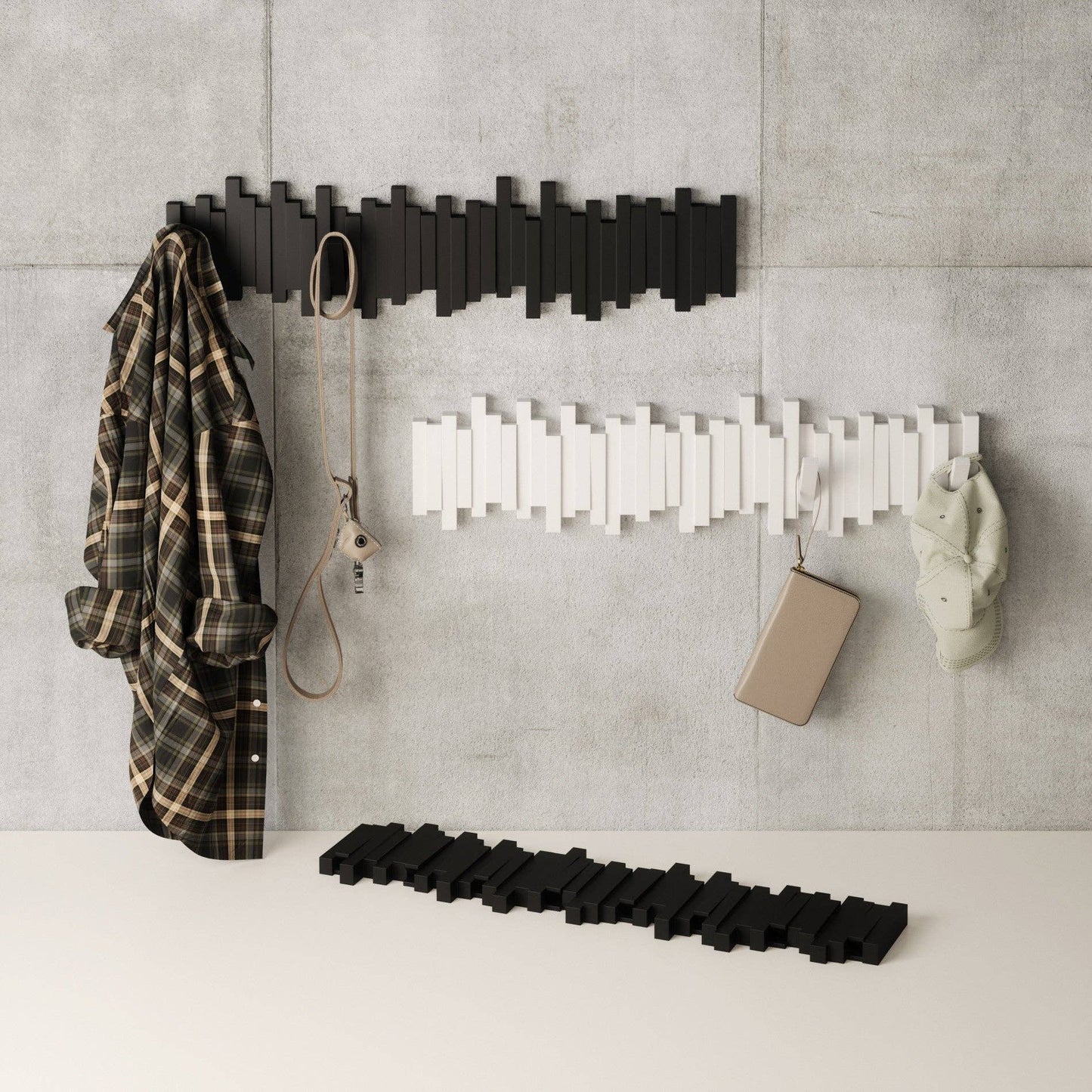 Umbra - Wall Hooks Sticks 8 Hook Coat Rack by Umbra