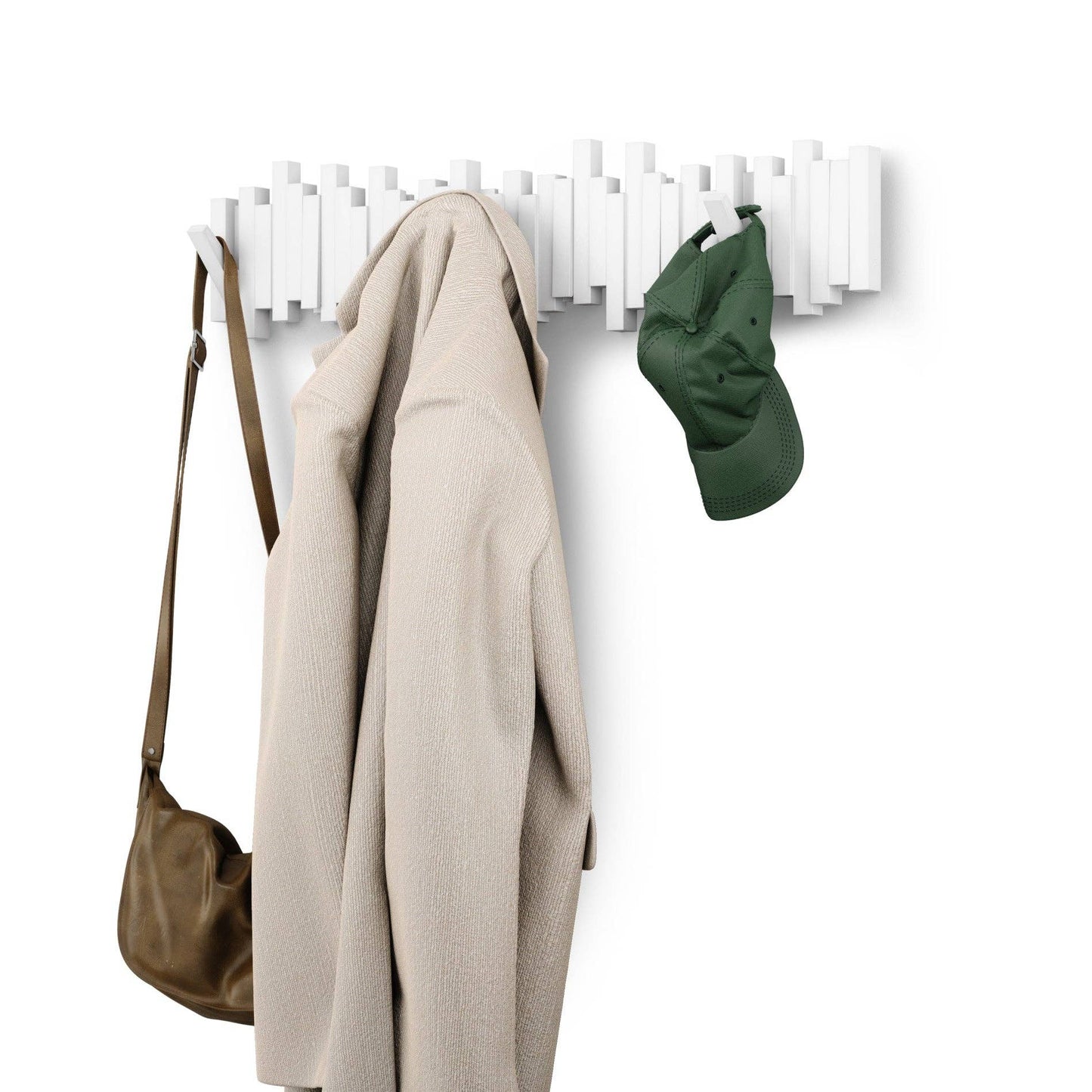 Umbra - Wall Hooks Sticks 8 Hook Coat Rack by Umbra