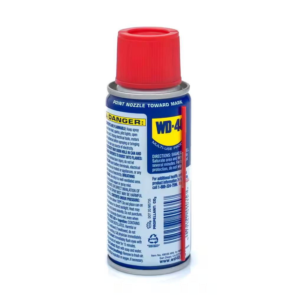 2.75 Oz. Multi-Use Product, Multi-Purpose Lubricant Spray, Handy Can