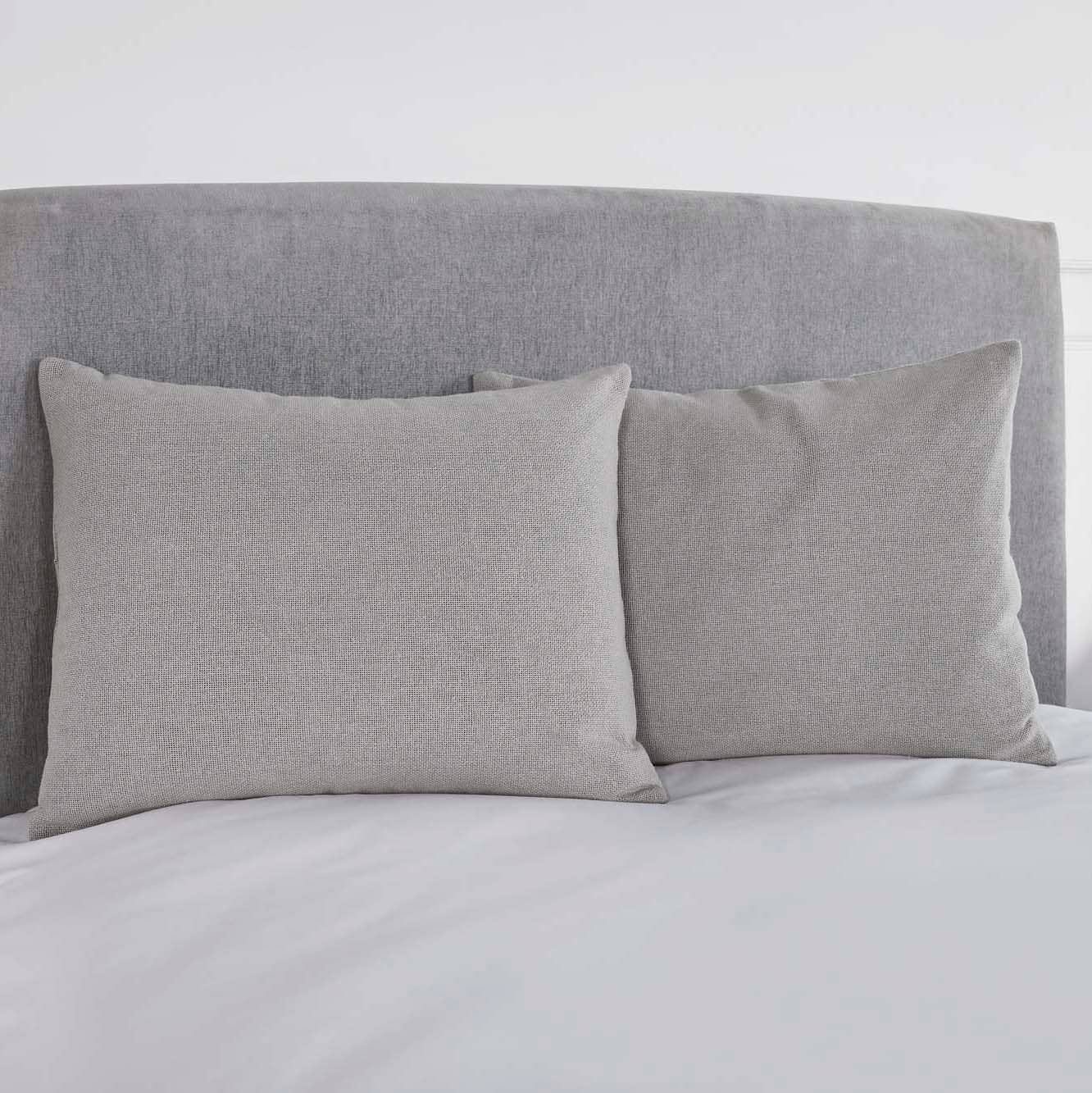 VHC Brands - Burlap Dove Grey Standard Sham 21x27