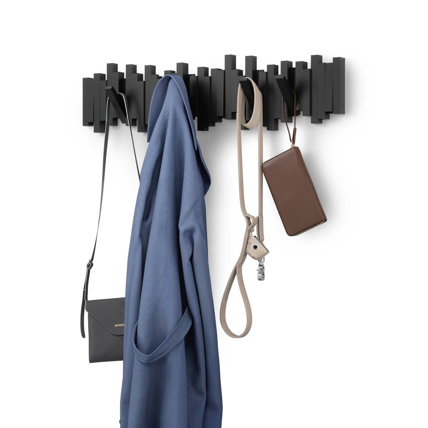 Umbra - Wall Hooks Sticks 8 Hook Coat Rack by Umbra