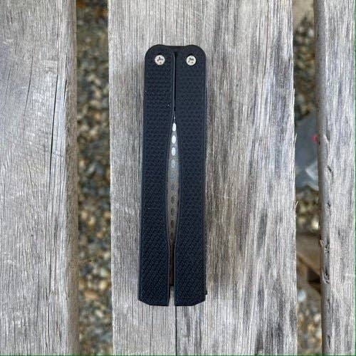 Celtic Farm LLC - Garden Tool Sharpener - Diamond + Carbon Steel Hone Reversible Paddle For Sharpening Pruners, Clippers Mower Blades and Scissors